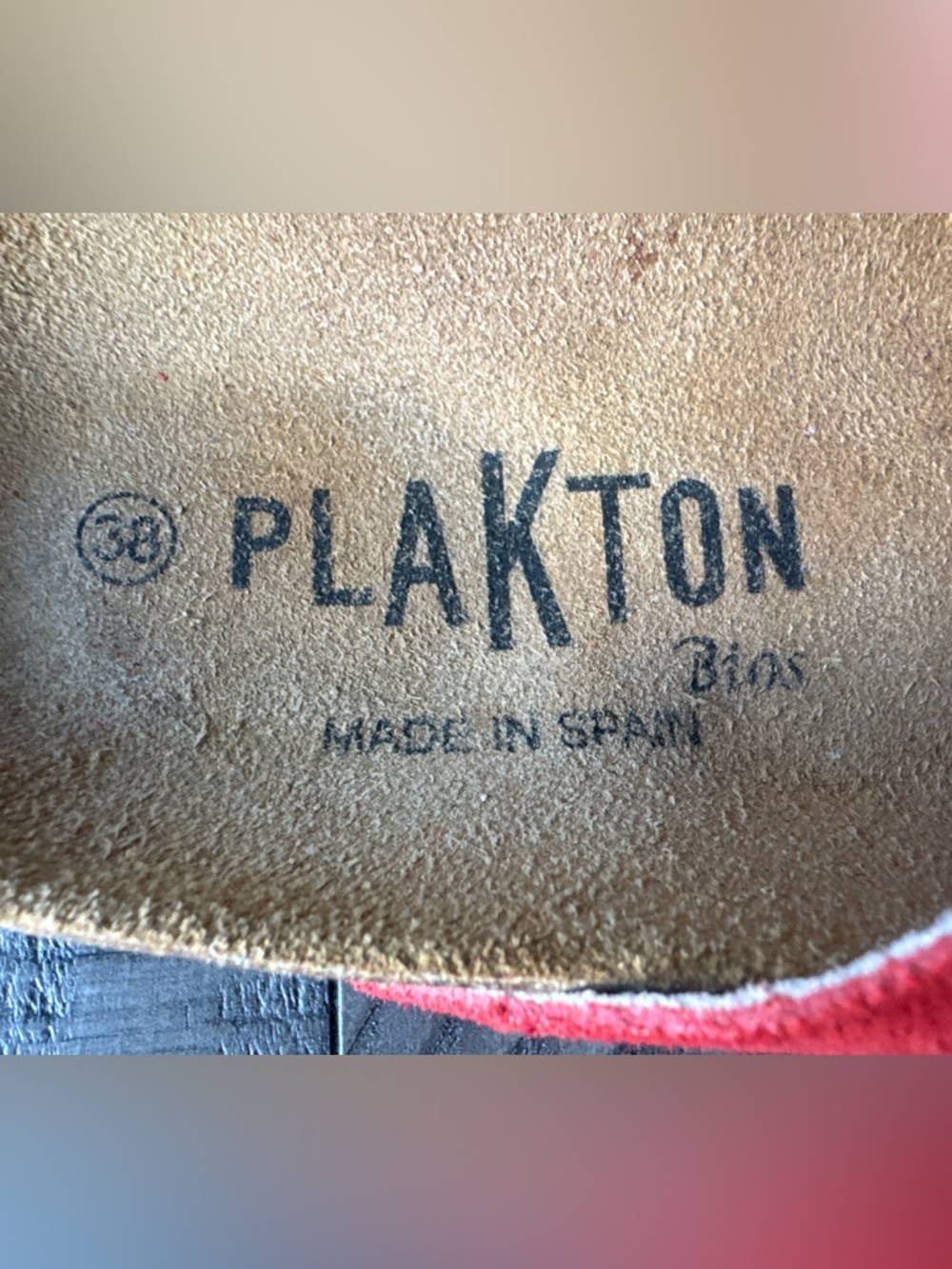 Plakton - Made in Spain Adjustable Cork Slide Suede Sandals Women's Size 38 (7) - Picture 14 of 16